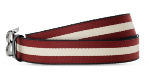 Alternative view of Thắt Lưng Bally Bali 21FW B Buckle Triple Belt 'Red' 6118271