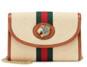 Túi Gucci White Leather Rajah Mini Bag 573797