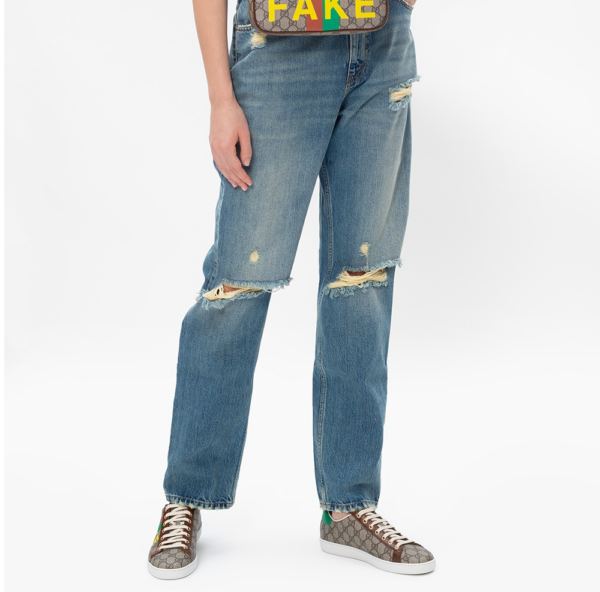 Giày Gucci Ace 'Fake Not Print' 636359-2GC10-8260 - Ảnh 3