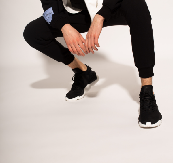 Giày Adidas Y-3 Kaiwa 'Black White' FZ4327 - Ảnh 3