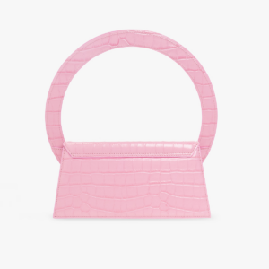 Tui Jacquemus Le Sac Rond 'Croco Pink' 221BA015-3101-430