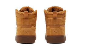 Giay Puma Rebound Joy Fur Corduroy Wheat 385254-02