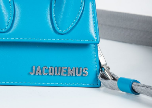 Túi Jacquemus Le Chiquito Homme Turquoise 'Blue' 216BA001-3000-340 - Ảnh 3
