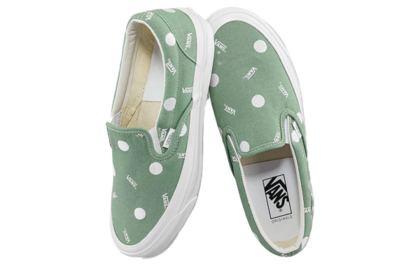 Giày Vans OG Classic Slip-on LX 'Green' VN0A45JKLDN - Ảnh 2