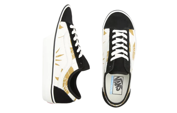 Giày Vans EU Island Floral Style 36 Decon SF 'Black Marshmallow' VN0A3MVL4V4 - Ảnh 4