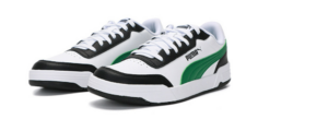 Giay Puma Caracal  White Green Black 369863-30