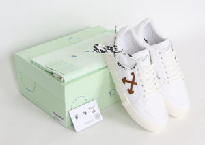 Alternative view of Giày Off-White Snicker Low Vulcanized Canvas OMIA085R21FAB002-0160