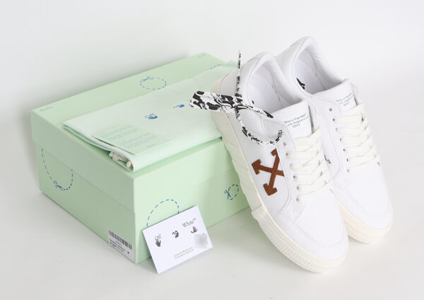 Giày Off-White Snicker Low Vulcanized Canvas OMIA085R21FAB002-0160 - Ảnh 2