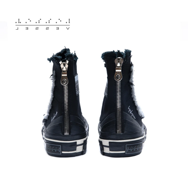 Giày XVESSEL  G.O.P. Highs for Yohji Yamamoto Reflect Stitch - Ảnh 4