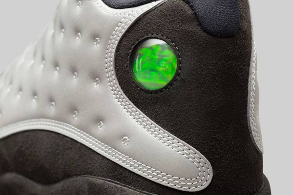 Giày Nike Air Jordan 13 Retro Premium GS 'Reflective Silver' 696299-023 - Ảnh 6