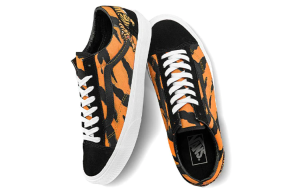 Giày Vans Unisex Style 36 Low-Top 'Black Orange' VN0A3DZ3ORA - Ảnh 3