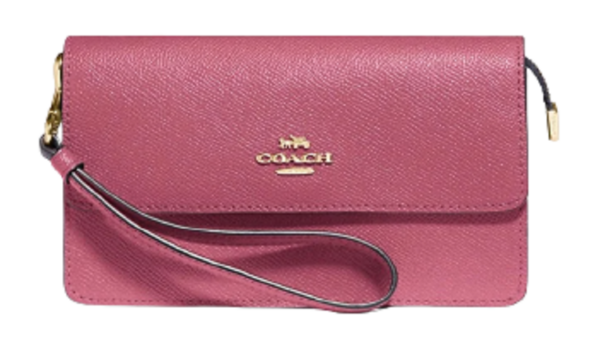 Ví Coach Foldover Wristlet Rouge Gold 73793-R