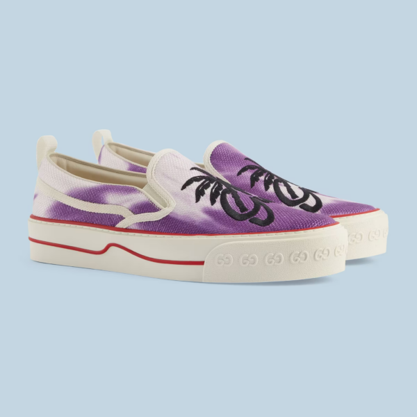 Giày Gucci Tennis 1977 'Purple' ‎703553-U5H10-5560 - Ảnh 4