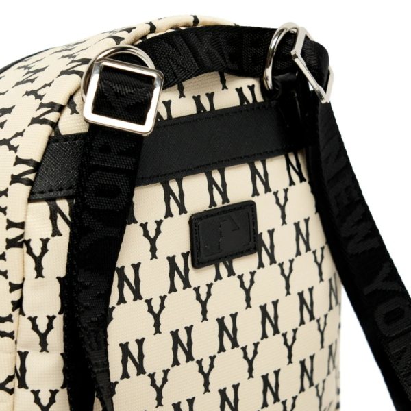 Túi MLB Mini Monogram NY Yankees 3ABKS061N-50IVS - Ảnh 5