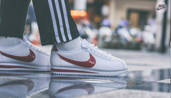 Giày Nike Wmns Classic Cortez Leather 'Red Crush' 807471-108 - Ảnh 3