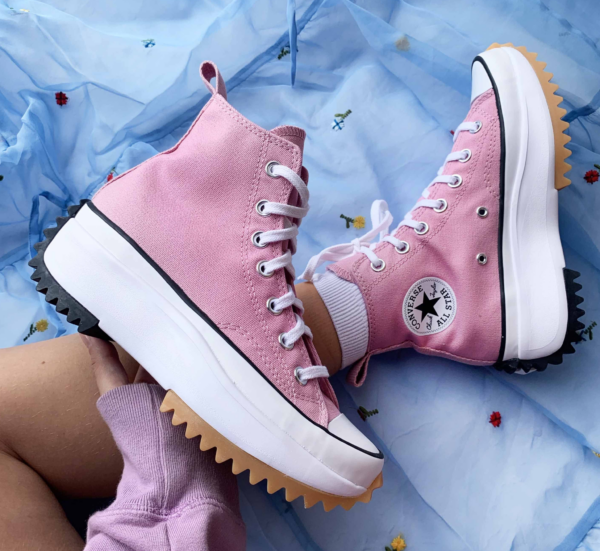 Giày Converse Run Star Hike High 'Lotus Pink' 168892C - Ảnh 3