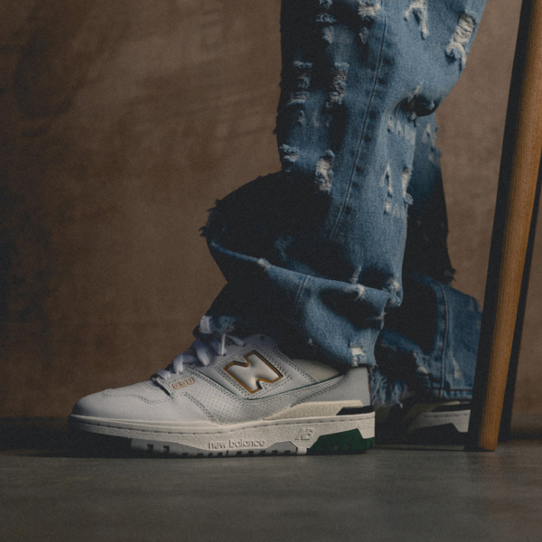 Giày New Balance 550 'White Nightwatch Green' BB550PWC - Ảnh 5