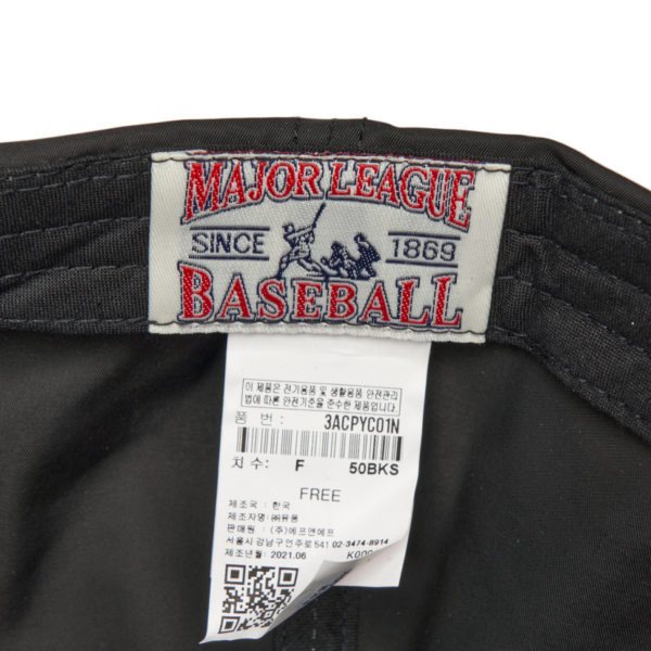Mũ MLB New York Yankees Nylon Ball Cap 3ACPYC01N-50BKS - Ảnh 4