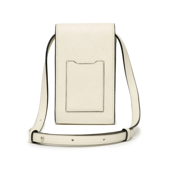 Túi MLB Monogram Diamond Embo Cell Phone Cross Bag NY Yankees 3ACRH041N-50CRS - Ảnh 5