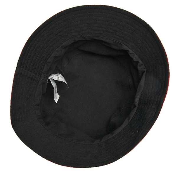 Mũ MLB Check Wool Bucket Hat Boston Red Sox 3AHTCW116-43RDS - Ảnh 5