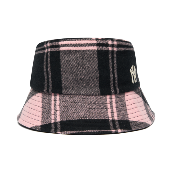 Mũ MLB Check Wool Bucket Hat New York Yankees 3AHTCW116-50PKS - Ảnh 3