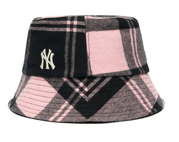 Mũ MLB Check Wool Bucket Hat New York Yankees 3AHTCW116-50PKS - Ảnh 2