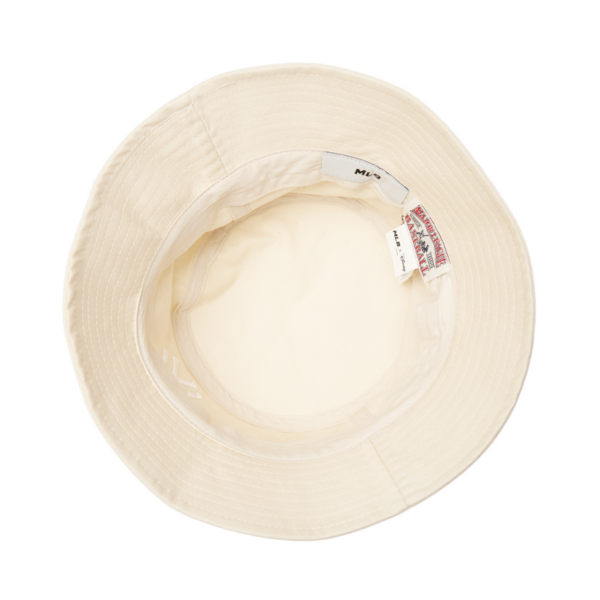 Mũ MLB x Disney Donald Duck Bucket Hat NY Beige 3AHTD011N-50BGL - Ảnh 3