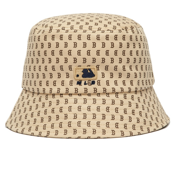 Mũ MLB Monogram Bucket Hat Boston Redsox 3AHTH201N-43BGS - Ảnh 3