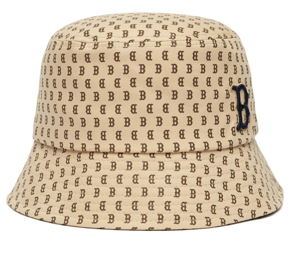 Mũ MLB Monogram Bucket Hat Boston Redsox 3AHTH201N-43BGS - Ảnh 2