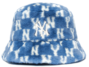 Mũ MLB Monogram Hat New York Yankees Blue 3AHTM0316-50BLD