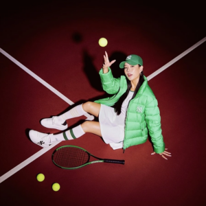 Giay MLB Chunky Classic A NY 'White Black' 3ASXXA12N-50IVS