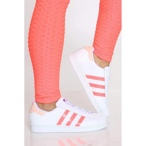 Giày Adidas Wmns Superstar 'Signal Pink' FW2502 - Ảnh 4