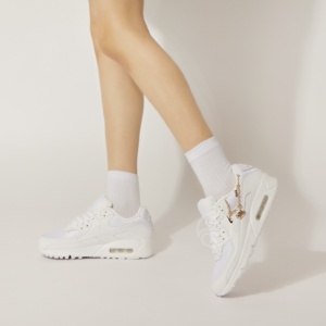 Alternative view of Giày Nike Air Max 90 Lucky Charms 'White Metallic Gold' DH0569-100