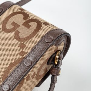 Tui Gucci 1955 Horsebit Jumbo GG Mini 'Beige' 625615-UKMBG-2572