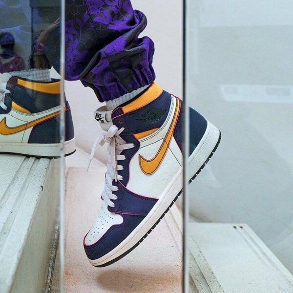 Giày Nike Air Jordan 1 Retro High SB 'LA To Chicago' CD6578-507 - Ảnh 2
