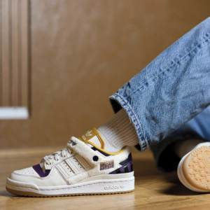 Alternative view of Giày Adidas Girls Are Awesome x Wmns Forum Low 'White Purple Beauty' GY2680