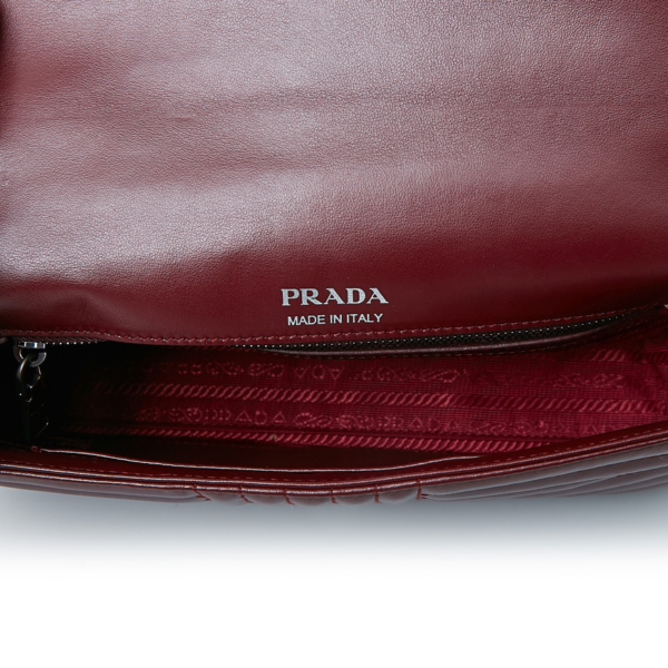 Túi Prada Pedro Diagram Leather Crossbody Bag 1BD150-2D91-F0XJE - Ảnh 4