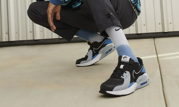 Giày Nike Air Max Excee 'Black Blue' DQ3993-002 - Ảnh 5
