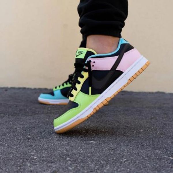 Giày Nike Dunk Low SE GS 'Free.99 Black' CZ2496-001 - Ảnh 2