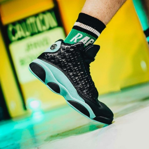 Giày Nike Air Jordan 13 Retro GS 'Island Green' 884129-030 - Ảnh 4