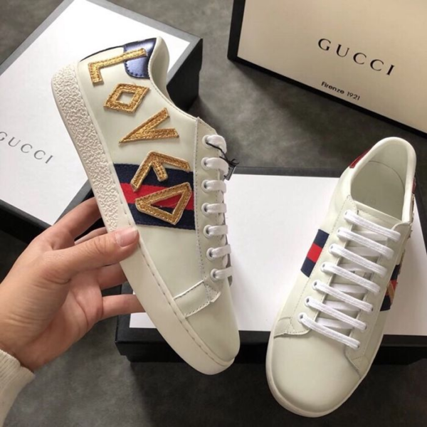 Giày Gucci Ace 'Loved'  497090 DOPE0 9095 - Ảnh 5