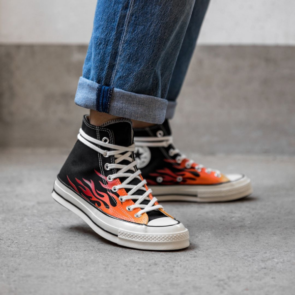 Giày Converse Chuck 70 Hi 'Flames' 165024C - Ảnh 2