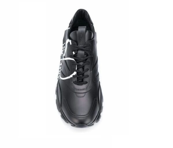 Giày Valentino Black Leather Sneakers TY0S0B05-EAJ-0NI - Ảnh 5