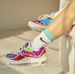 Alternative view of Giày Nike Air Max 98 Cut Away 'White' CJ0634-101