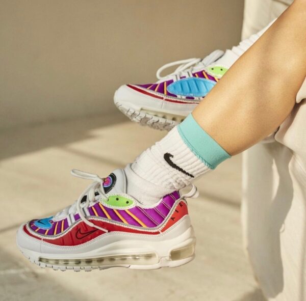 Giày Nike Air Max 98 Cut Away 'White' CJ0634-101 - Ảnh 2
