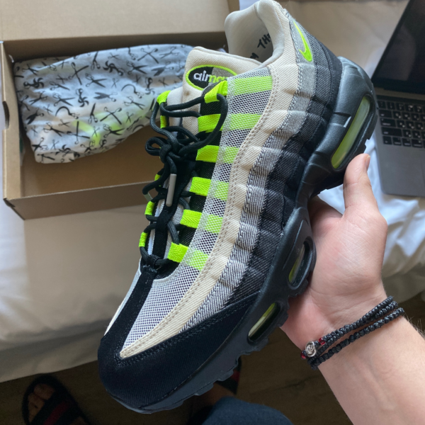 Giày Nike Denham x Air Max 95 'Volt' DD9519-001 - Ảnh 2