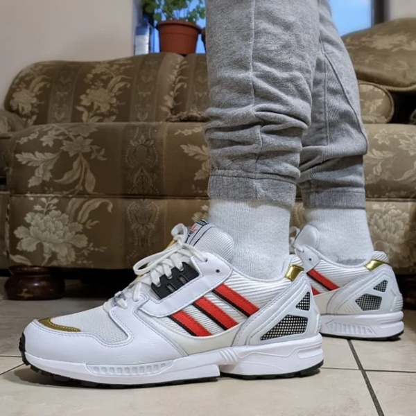Giày Adidas ZX 8000 'Olympic' FX9152 - Ảnh 2