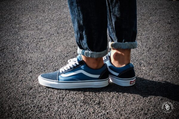 Giày Vans Old Skool 'Navy' VN000D3HNVY - Ảnh 5