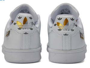 Giay Adidas Wmns Stan Smith 'White Silver Gold' FX5652