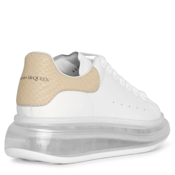 Giày Alexander McQueen Wmns Oversized Sneaker 'White' 650796-WHZ4V-9728 - Ảnh 3